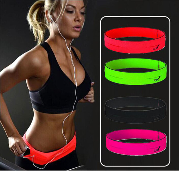 New Professional Running Waist Bag Men Women Gym Sport Bag Trail Unisex Running Belt Invisible Fanny Waist Pack for iphone xs max