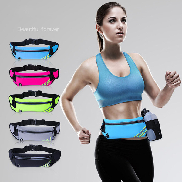 New multi-functional running outdoor kettle waistband 6 inch universal large capacity reflective waterproof mobile phone bag for men and wom