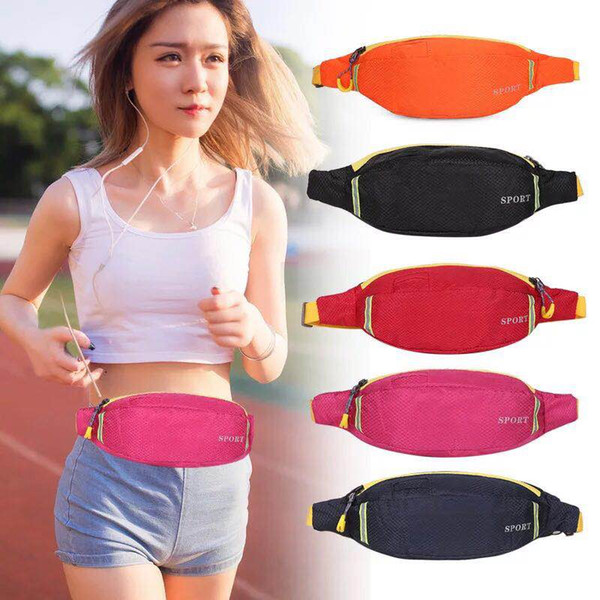 Outdoor sports multifunctional Fanny pack thin waterproof Fanny pack portable mobile running bag For iphone samsung