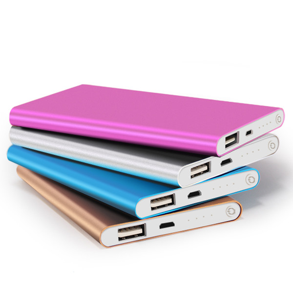 QiChen 4000 mAh Ultra Power Bank Portable Slim Charger External Battery for Samsung S10 S8 Tablet PC