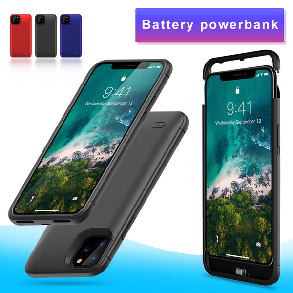 Battery Charger Case for iPhone 11 Pro X XS XR Power Bank Case Ultra Silm Rechargeable Powerbank Battery Backup with Package