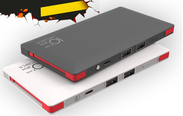 Smart Power Bank For Mobile Phones Charge,Built-in Android and IOS Charge Port Data Cable.