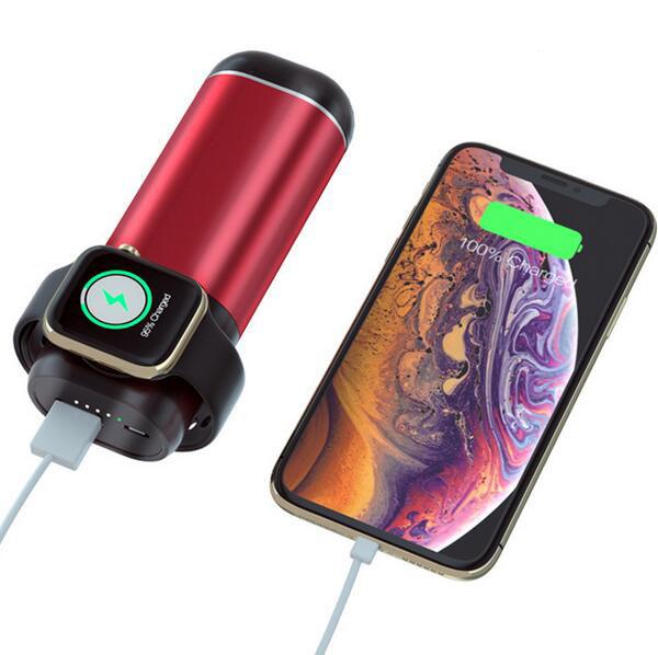 Three-in-one wireless charging mobile power charging treasure Applicable Apple earphone watch Multi-function wireless charger