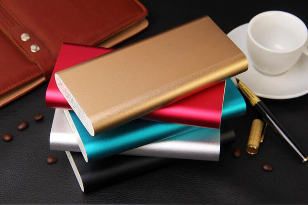 Ultra thin slim powerbank 16000mah Ultrathin power bank for mobile phone Tablet PC External battery free shipping