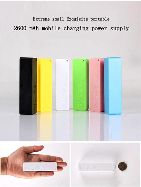 Mobile charger power bank Mini USB Portable Charger backup battery charger For iPhone X 8 Plus HTC samsung S8 Plus univeresal smartphone