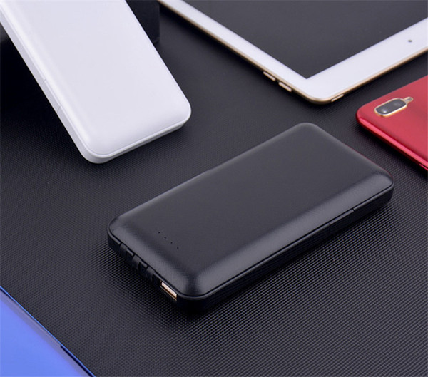 2020 New Arrival 10000 MAh Power Bank External Battery with Three Data Lines Portable Power Bank Charger for Phone Samsung IPad Mobile Phone