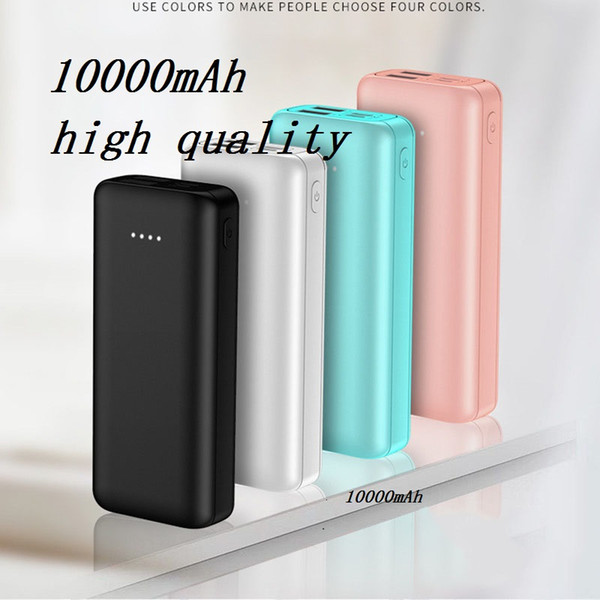 New Style 10000mAh Power Bank 3USB External Battery Portable Power Bank Charger for IPhone Samsung IPad Intelligent Mobile Phone Dhl