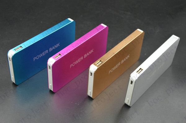 12000mAh Portable Metal Case Li-Polymer External Battery Charger Power bank For All Phone With Retail Package 100pcs/lot