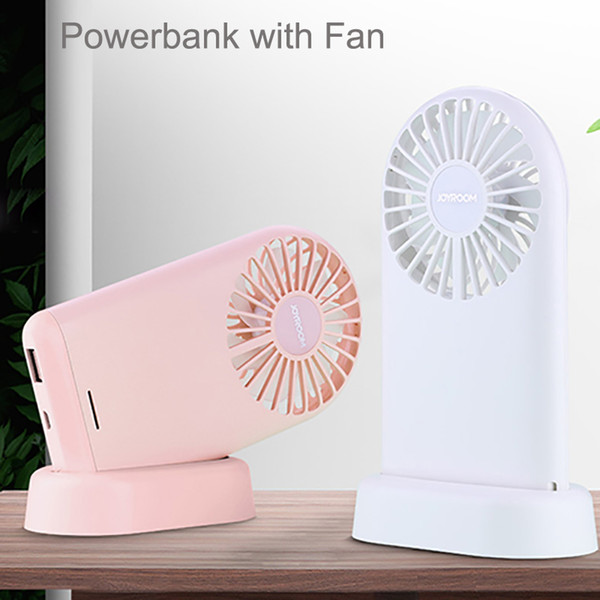 JOYROOM Power Bank with Fan D-M192 5000mAh Battery Charger Powerbank Phone Battery Charger for iphone Samsung LG