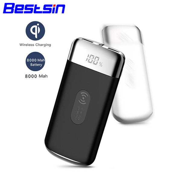 Bestsin 10000mAh Power Bank Portable External Emergency Backup Battery Charger PowerBank USB Chargers Pack for Cell Phones