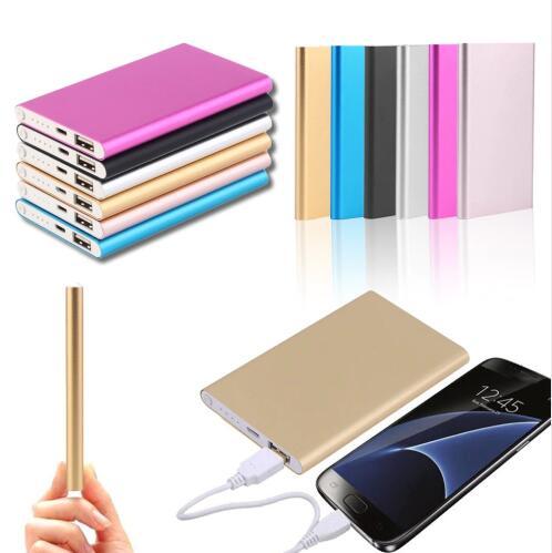 Portable Ultra thin slim powerbank 4000mah charger power bank for iphone 9 8 X XS plus mobile phone Tablet PC External battery