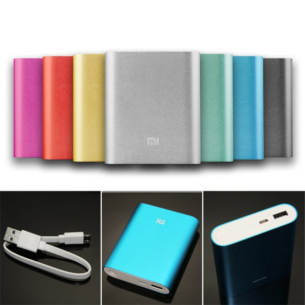 XiaoMi 10400mAh Power Bank Universal External Battery Chargering For iPhone6 S6 Note4 Smartphones 20pcs/up