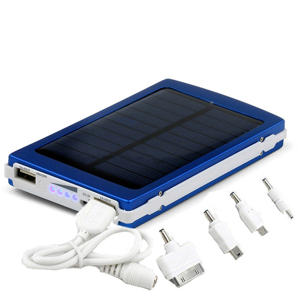 Portable solar battery charger 30000mah LED Darkening portable solar power bank solar power bank SOS help for Mobile Phone Tablet MP4