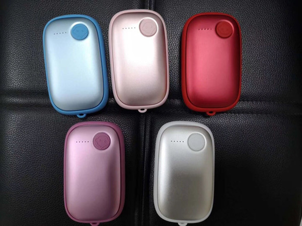 2018 hottest Portable hand warmer power bank 4000mah/8000mah USB Rechargeable Electric Hand Warmer Double-Side Pocket Warmer Power