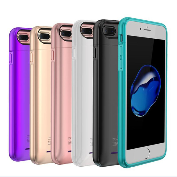 charger case for iPhone X XS MAX XR 6s 7 8 plus built-in magnet Ultra Thin wireless charge case External Battery power