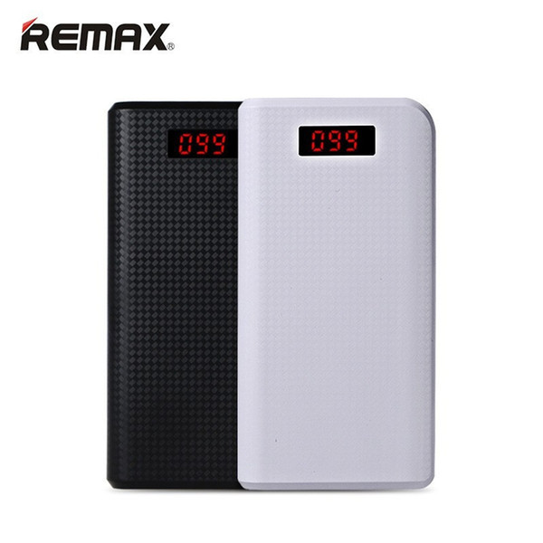 REMAX Mobile Power Bank 30000mAh 2 USB LED Portable Charger External Battery Universal Backup powers For iPhone 6s plus Samsung