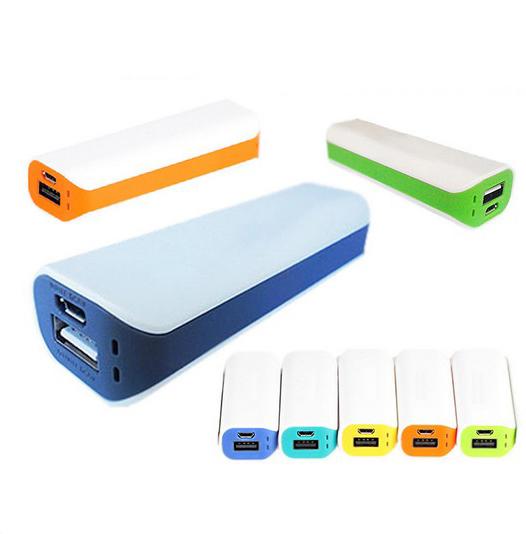 2600mAh Power Bank Charger Lipstick Portable Emergency Universal External Battery Charger for i9500 i9300 Note2 N7100 5 5S 5C 4