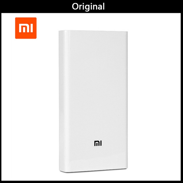 Original Mi Xiaomi Power Bank 20000mAh 2C Two-way Quick Charger QC3.0 5V/9V/12V Dual USB External Battery for Phone Tablets