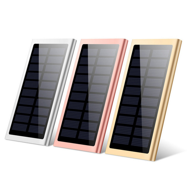 Mumbo-jumbo Solar Energy Ultrathin Move Power Supply Mobile Phone Customized Logo Polymer Metal Charge Precious