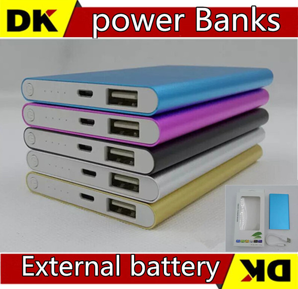 DHL Ultra thin slim powerbank 8800mAh Ultrathin power bank for mobile phone Tablet PC External battery