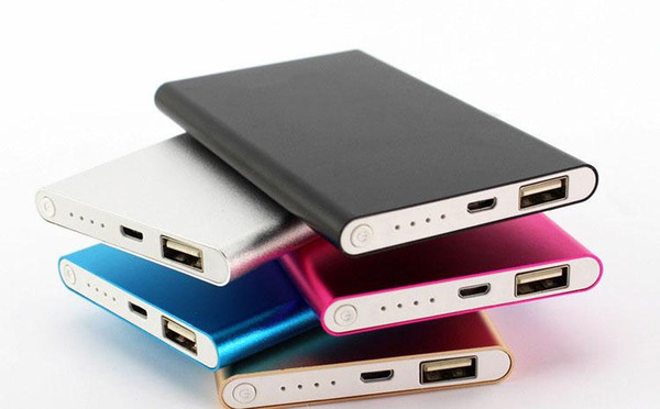 Ultra thin slim powerbank 4000mah Ultrathin power bank chargers for mobile phone Tablet PC External battery MQ100