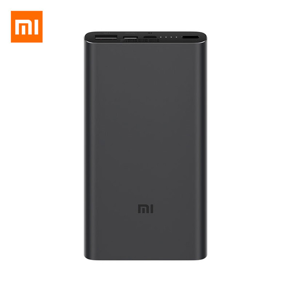 New Xiaomi Power Bank 3 10000mAh Two-way Quick Charge Type C QC 3.0 Fast Charging USB-C Dual Input Dual Output Mi Powerbank