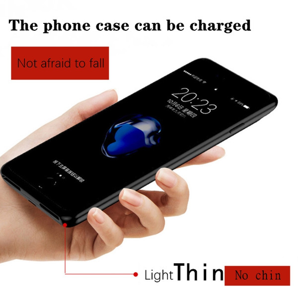 Back clip type portable power supply for the iPhone 6, 7 and 8 series ultra-thin phone case battery