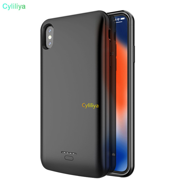 Slim Battery Charger Case for iPhone X XS Max Slim External Power Bank Charging Cover Backup Charger For iPhone XR Cases