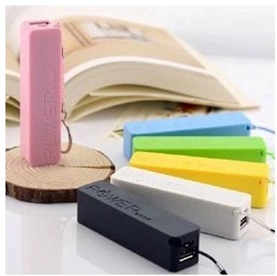 2600mAh Mobile charger power bank Mini USB Portable Charger backup battery charger For iPhone X 8 Plus HTC S8 Plus univeresal smartphone