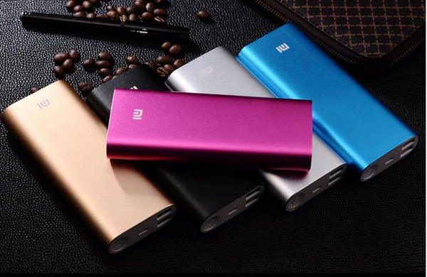 Xiaomi Mi 16000mAh Power Bank Portable Emergency Battery External Chargers Samsung Galaxy Powerbanks Cell Phones dual USB Powerbank