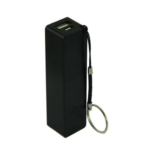 Best Price Portable Power Bank 18650 External Backup Battery Charger With Key Chain 0.8