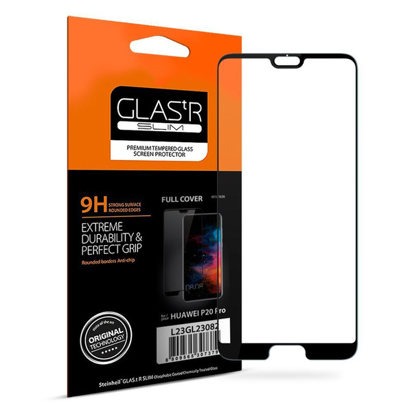 100% Original Glas.tR Slim Huawei P20 Pro Glass Screen Protector Full Cover Black L23GL23082