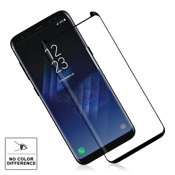 Case Friendly Tempered Glass 9H Hardness 3D Curved High Definition Ultra Clear For Galaxy S9 Plus 8 S8 Plus S7 Edge S6 edge Horn Design