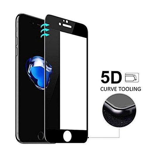 Full Cover Tempered Glass Screen Protector 5D Anti-scratch Anti-fingerprint technology Edge to Edge Protection for iPhone X 7/8 plus 6s Plus