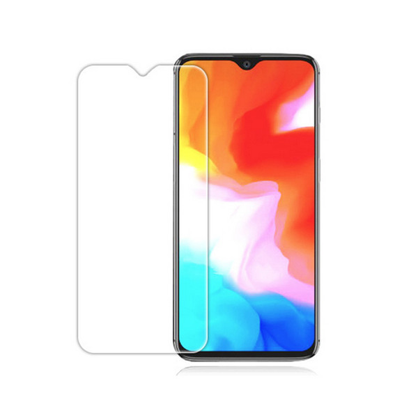 For Oneplus 6T transparent 2.5D 9H tempered galss screen protector with retail package and free shipping