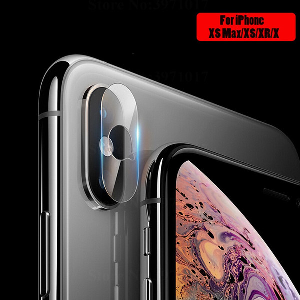 For Iphone XS XS MAX Back Camera Lens Tempered Glasses screen protector for Iphone XR camera len screen protector with retail package