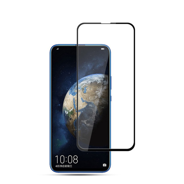 For Huawei honor Magic 2 front 2.5D tempered glass screen protector with black silk printing and retail package