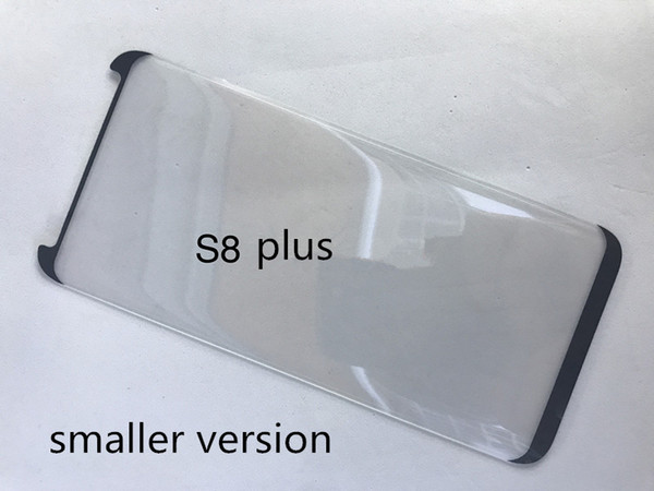 for samsung galaxy s7 edge note8 high quality Small Version 3D Tempered Glass Screen Protector Film for goophone s8 plus note 8 screen