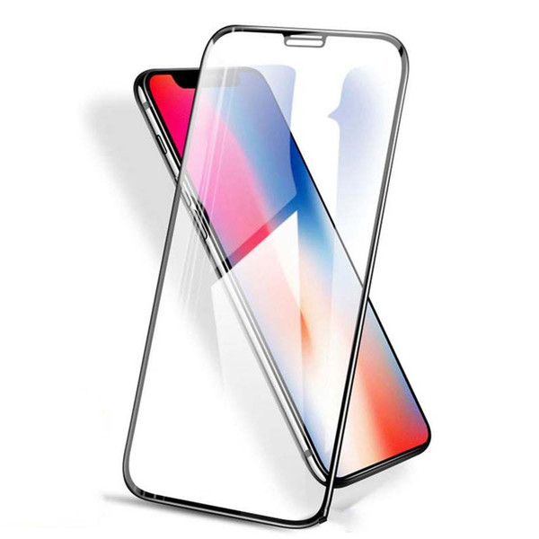 Applicable iphoneXS full screen tempered film max purple curved silk screen carbon fiber soft phone protective film