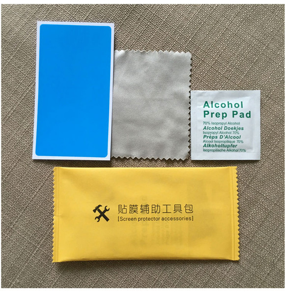 Foil tool package dust paste alcohol package three sets of mobile phone steel film auxiliary tool factory direct