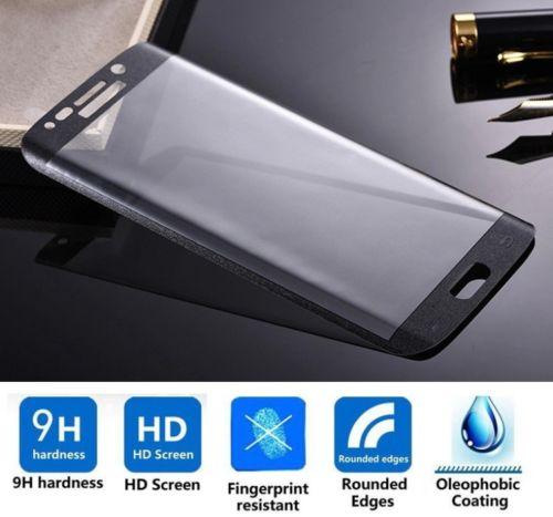 Tempered Glass Film Screen Protector Full Cover 3D Curved Clear Ultra Thin For Samsung Galaxy S6 Edge G9250 plus S7 edge G9350