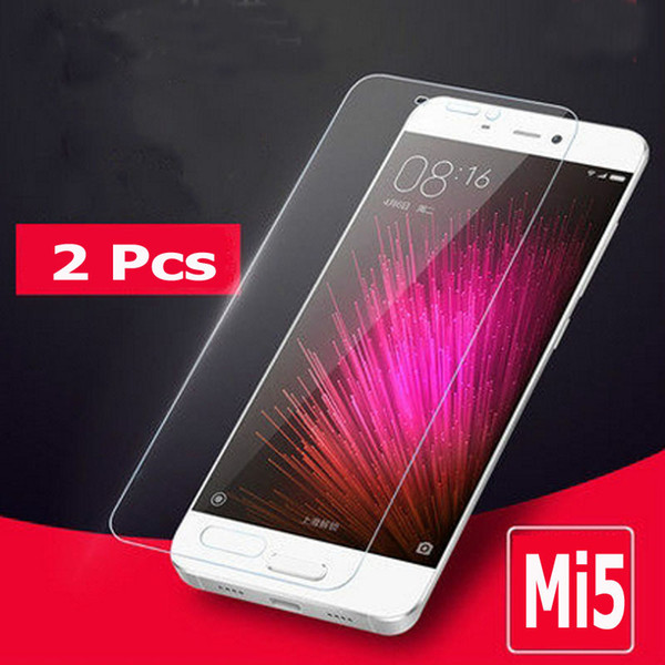 Xiaomi Mi5 M5 Mi 5 Geniune Tempered glass Screen Protector 9H 2.5D Glass Film for Xiaomi Mi5 5.15 inch 2016 New