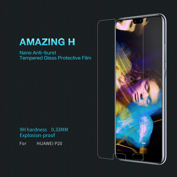 NILLKIN HD 0.33mm 9H Nanometer Anti-Explosion Tempered Glass Film For Huawei P20 / P20 Pro / P20 Lite