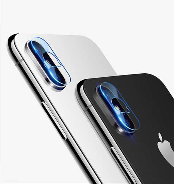 For iPhone XS Max XR X Camera Lens Protector Ultra Thin Transparent Clear Camera Tempered Glass For Samsung S10 Plus S9 Plus Huawei P30 Pro
