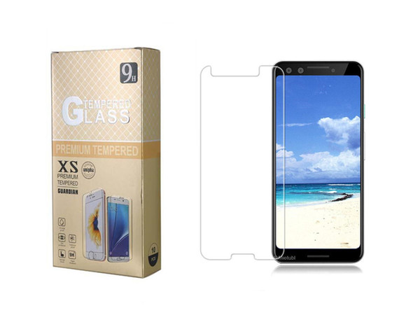 For Metro Phones Tempered Glass For LG Stylo 4 Google Pixel 3XL Moto Z3 Play G7 Play J7 2018 J3 Prime Alcatel 1x Evolve Screen Protector