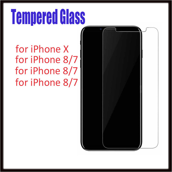 for iphone X 9H Scratch Proof Tempered Glass Anti-scratch 5.8 inch full cover 5d cellphone screen protector Film