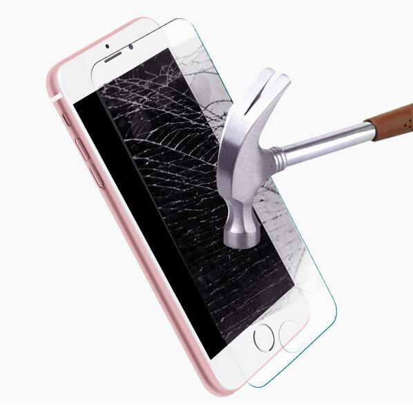 Screen Protector for Apple iPhone7 iPhone 7plus iphone XS max High Clear Front Tempered Glass Film anti-fingerprint Clear 9H Hardness 500pcs