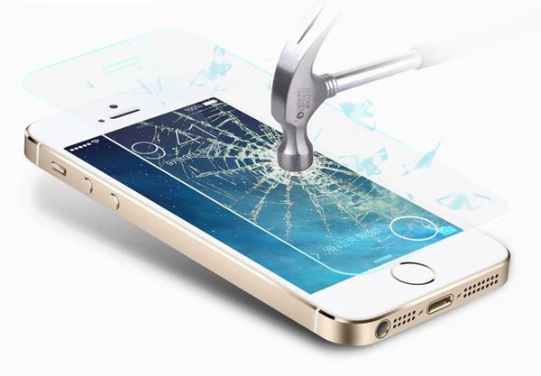 Tempered Glass Explosion Proof Film Screen Protector 2.5D 9H For iphone 6 Plus Samsung s4 S5 S6 Note 2 3 4 1000pcs