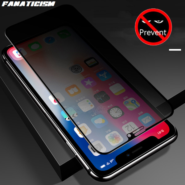 Anti-Spy Screen Protector For iPhone 11 Pro Max Tempered Glass For iPhone XS MAX XR 6s 7 8 PLUS 6S Glass Private Film