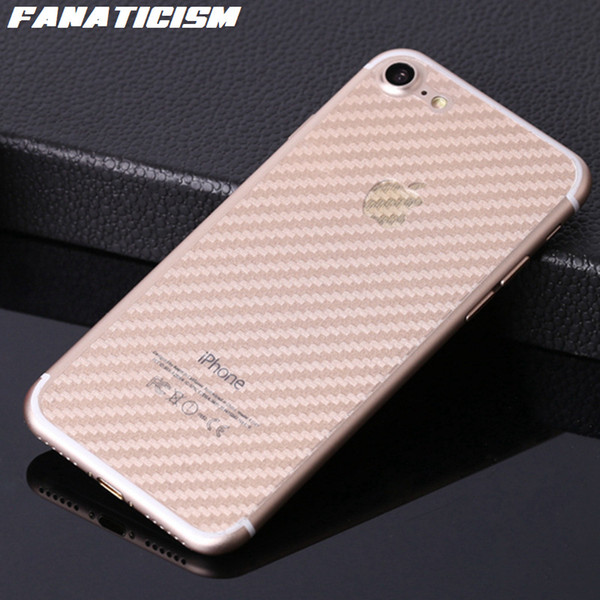 Fanaticism Back Screen Protector For iphone XR X XS Max 3D Carbon Fiber Stickers Back Film For iphone5 SE 6 7 8 Plus